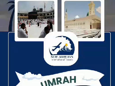 Umrah Package Reel 3d animation branding graphic design logo motion graphics ui