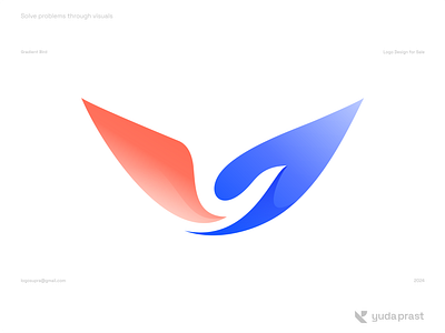 Gradient Bird brand and identity branding design graphic design icon illustration logo ui ux vector