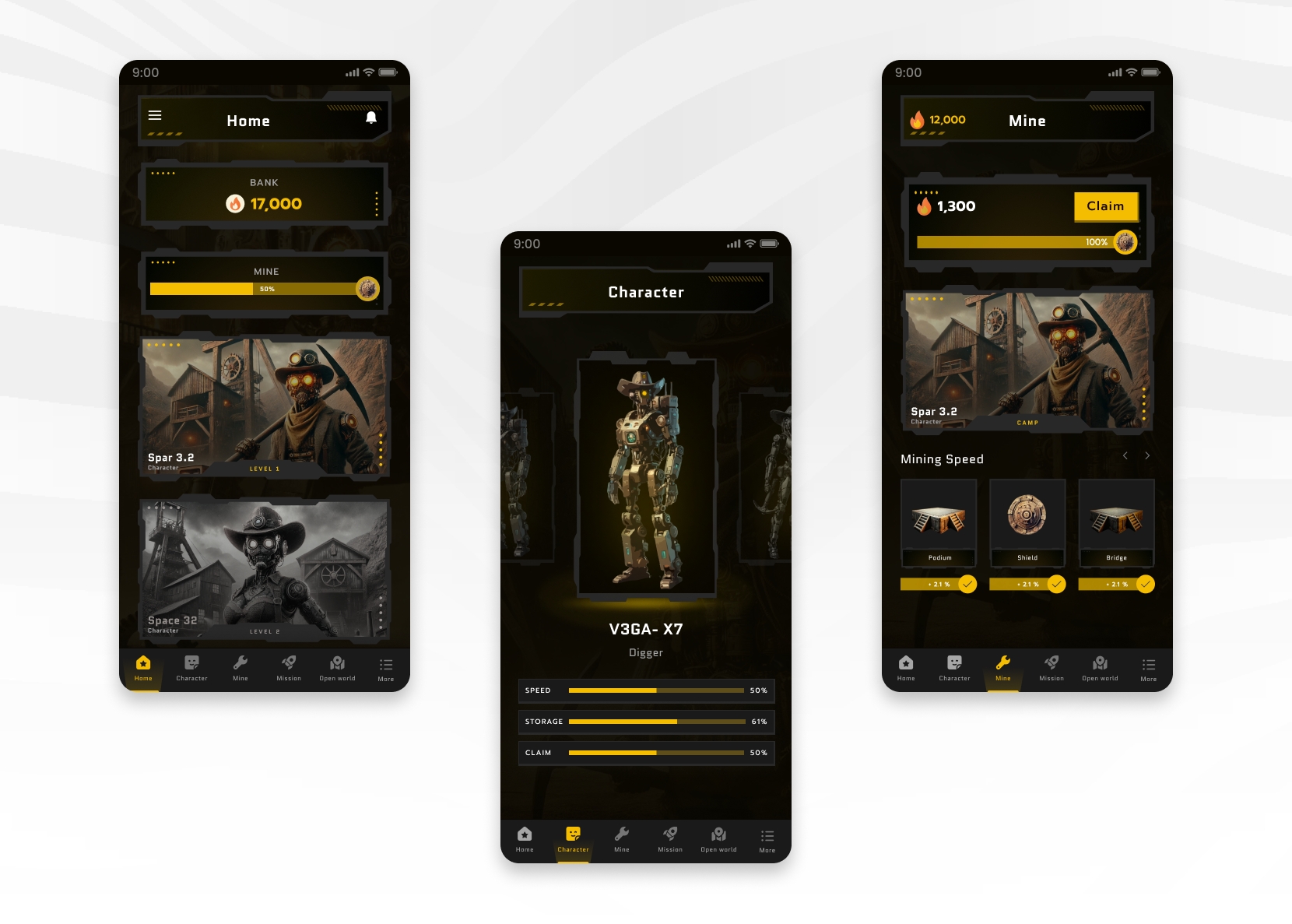 Example of Mobile App UI/UX Design 