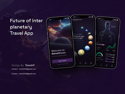 Planetary Travel Mobile App app booking mobile app mobile interactions travel travel companion travel planner traveling