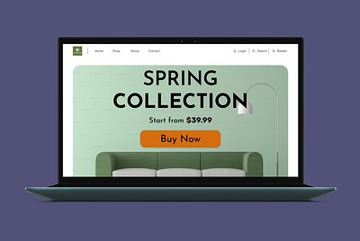 Timbercrift Furniture E-commerce Landing Page branding design e commerce landing page figma landing page logo u ui user experience user interface user research ux website