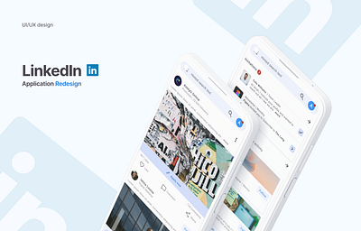 LinkedIn-UI redesign concept app redesign inspiration application ui concept design graphic design linkedin concept linkedin redesigns linkedin ui mobile app redesigns mobile ui redesign ui