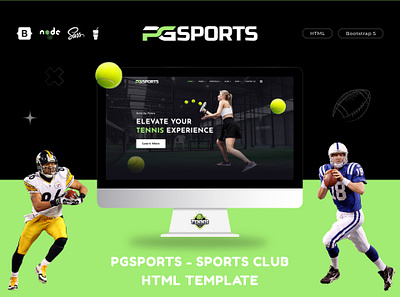 PGSports - Sports Club HTML Template baseball championship fifa fitness football league matches player rugby sport club sports sports events team tournament world cup