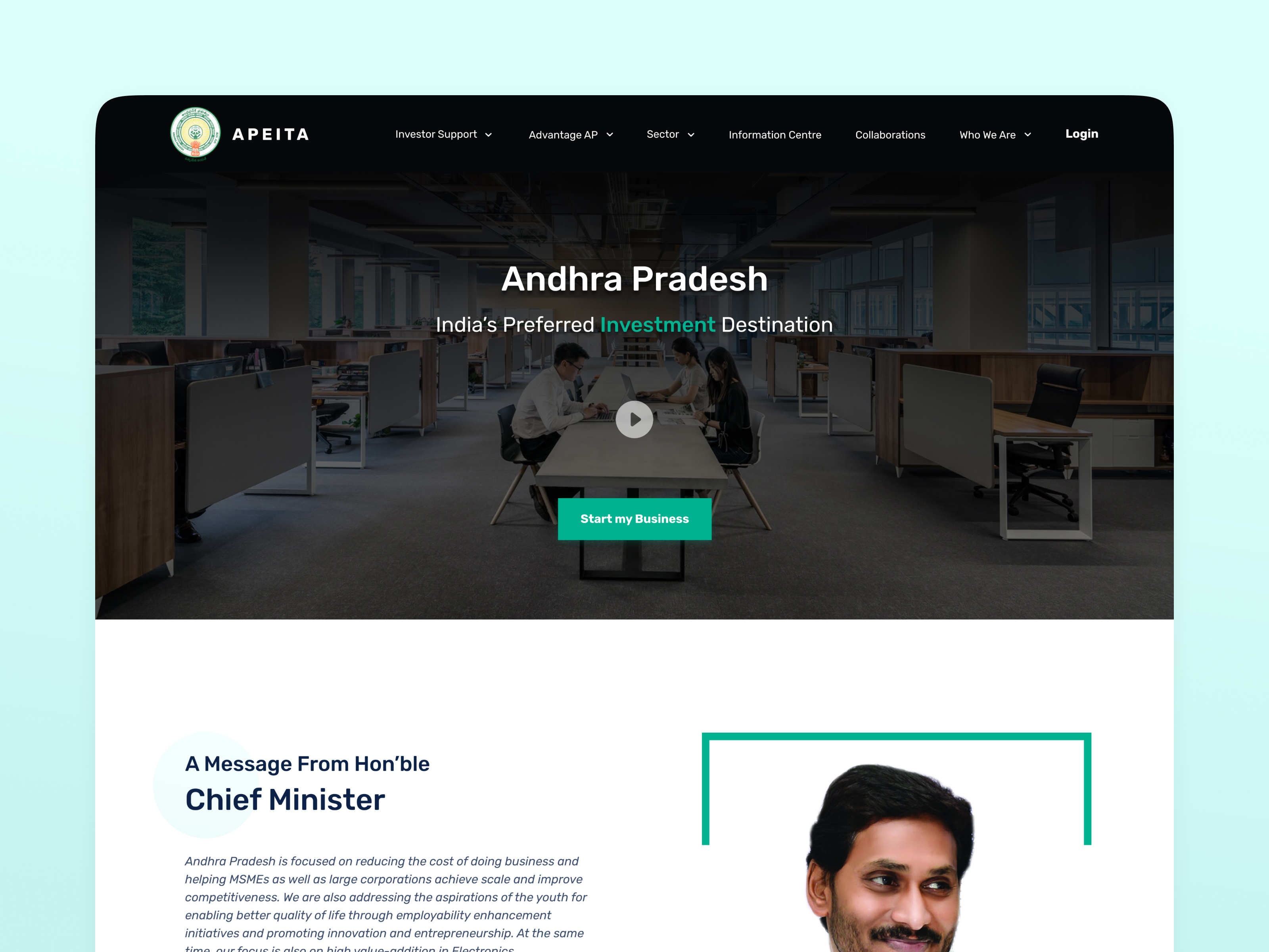 Website Redesign for Andhra Pradesh Electronics and IT Agency branding electronics fintech government graphic design illustration it ui ux website website design