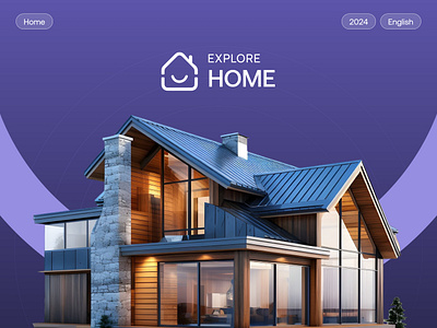 Explore Homes - Logo Branding and Design app design architecture branding business codiant design graphic design home illustration logo marketing mobile app property property management real estate rent house software ui ux