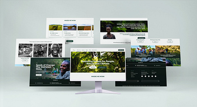 Reforestation Website - Responsive Website UI/UX Design appdesign ui uiinspiration uiuxdesign userinterface ux uxdesign web design webdesign