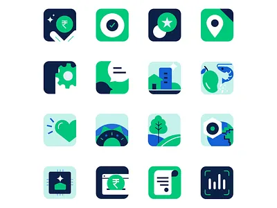Icon Design for Electronic and IT Agency 2d icons branding design graphic design icon design illustration ui