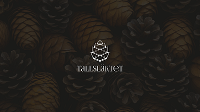 Tallsläktet - Logo Design bohemian bohemian design boho boho design graphic design logo logo design pine cone visual identity