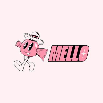 Mello Brand Identity brand brand design branding candy graphic design logo