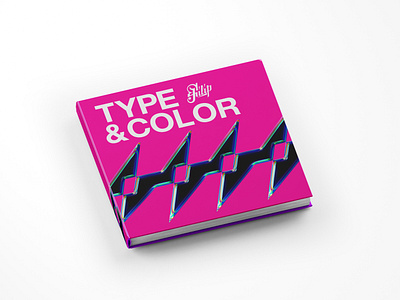 TYPE & COLOR Collection book branding chrome colors design experimental filip fresh komorowski logotype magic new script space typo typography vector vivid