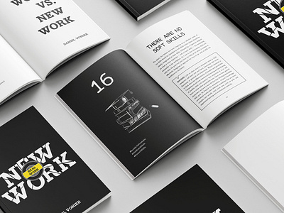 New Work Real Work book layout book mockups book typography cover design creative layouts custom covers design design inspiration illustration ui