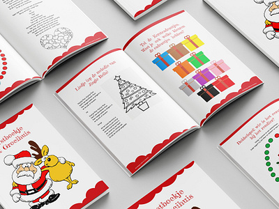 Kerstboekje Pit Groeihuis book layout book mockups book typography cover design creative layouts custom covers design design inspiration illustration ui