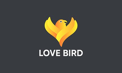 Love Bird Logo bird business company creative graphic design logo logo design love bird love bird logo minimalist modern unique