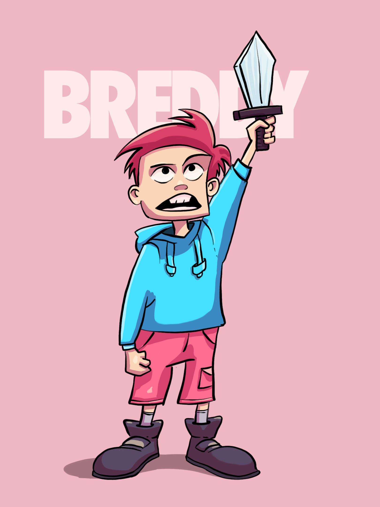 Breddy art illustration procreate