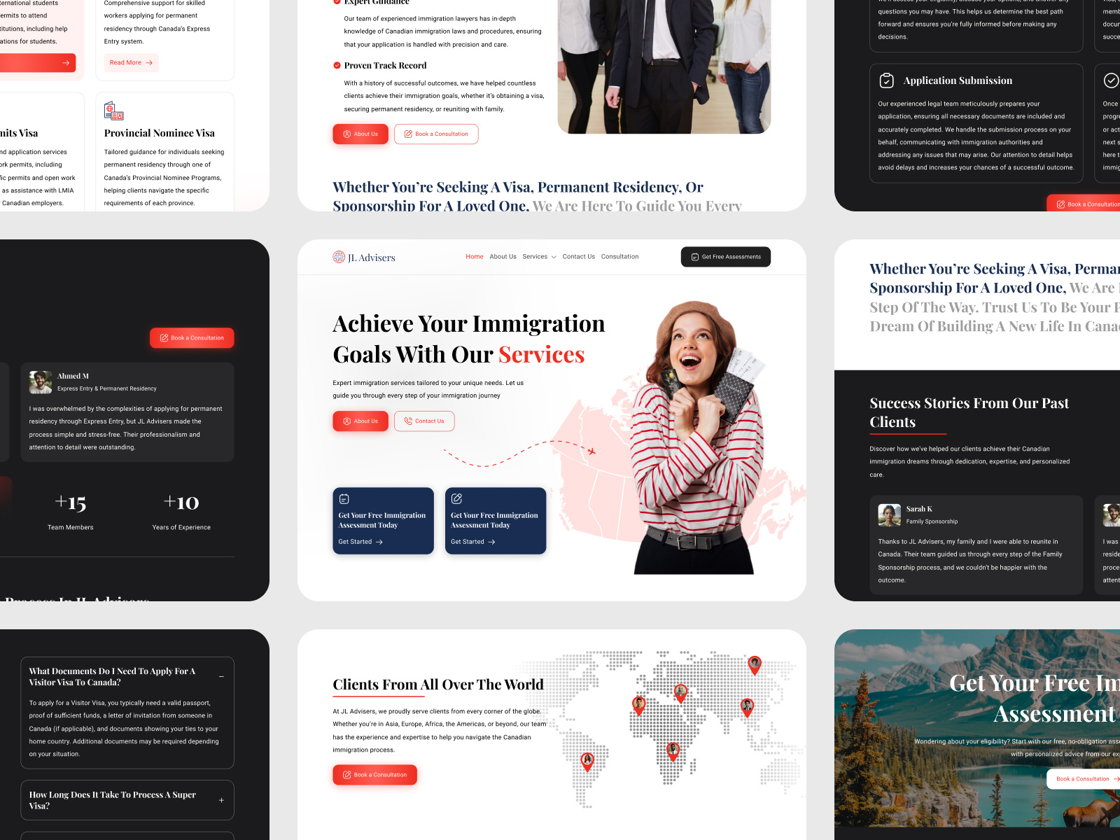 Immigration Law Firm Website