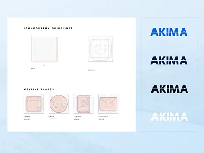 Akima - Brand & Website animation branding graphic design logo ui