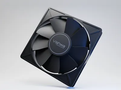 Cooler Fan - Made in Blender 3d blender
