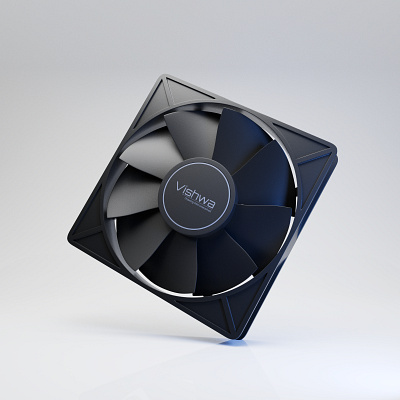 Cooler Fan - Made in Blender 3d blender