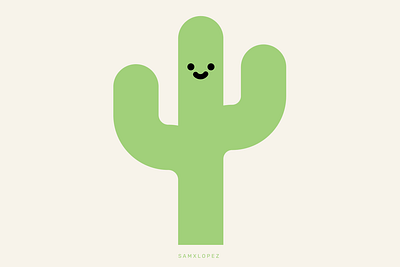 001-Cactus | The Friend Collection cactus desert friend smiley