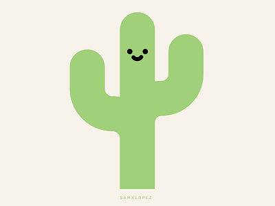 001-Cactus | The Friend Collection cactus desert friend smiley