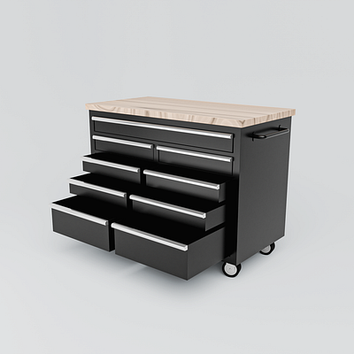 Work Table - Made in Blender 3D 3d blender product render