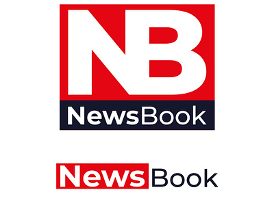 News Channel Log: NewsBook branding design graphic design logo md mohiuddin mohiuddin131 news channel news channel logo standard logo vector