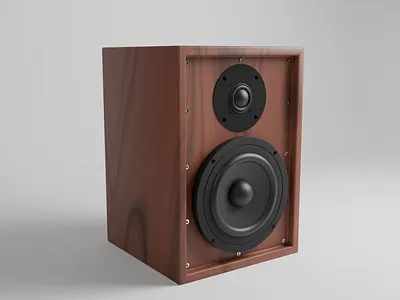 Speakers - made in Blender 3D 3d blender