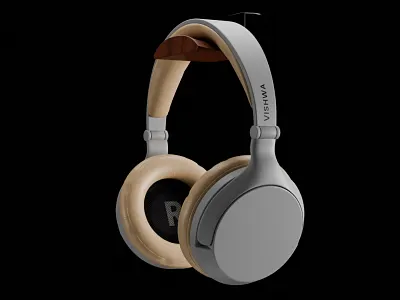 Headphones - made in Blender 3D 3d blender product render