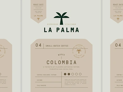 La Palma Branding and Packaging Design 3d agecy brand identity branding brnaing agency coffee coffee branding coffee packaging coffee shop colombia design emblem graphic design la palma label label design logo marka works motion graphics packaging