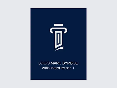 Initial Letter 'i' Law Farm Logo brand identity branding i letter logo initial logo law farm law farm logo logo logo design minimal logo modern logo