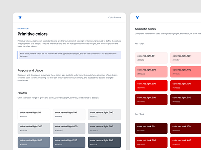 Primitive Tokens design systems style guide ui ux