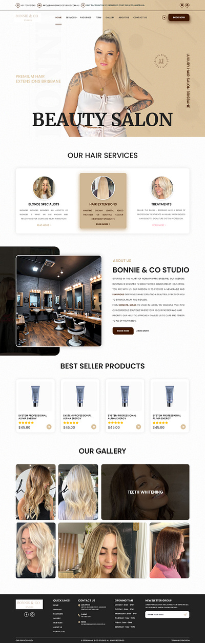 Bonnieandcostudios Website Design branding css3 design figma graphic design html5 illustration javascript landing page logo photoshop ui design uiux web web design website website design wordpress