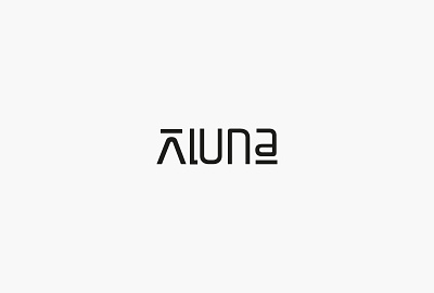 Aluna branding logo lune moon