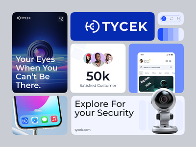 Tycek Branding – Security Redefined branding cctv design designinspiration dribbble graphic design logo minimal securitysolutions techdesign tycek typography ui uiux ux vector