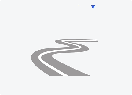 Adding items to a roadmap loading icon animation motion graphics ui