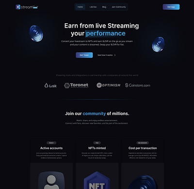 Streamlivr - Earn from Live Streaming your