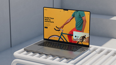 PedalPulse branding design ecommerce ui ux