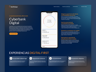 Cyberbank Digital animation graphic design ui