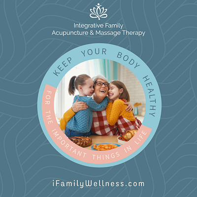 Integrative Family Wellness - Important Things, Instagram Post graphic design