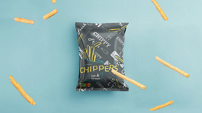 Chippers Crisps - Packaging/Branding (Concept) branding concept packaging