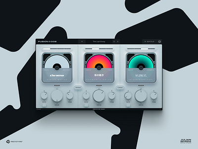 Multiband Saturator - VST Plugin GUI ai artificial itelligence audio design gui mixing multiband plugin smart app teenage engineering vst