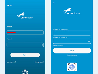 Union bank mobile app redesign app design figma mobile design ui ui design ui ux ux ux design uxui web design