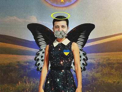 The Zelenskyy acid branding chiling design event graphic design illustration logo music post retro social social media surrealism trippy