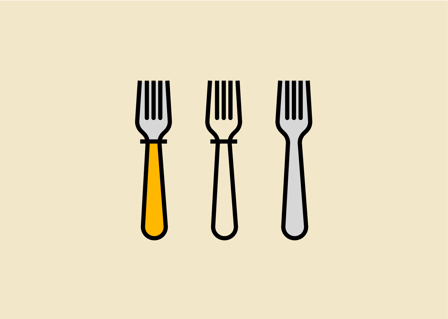 Example of Forks-icon