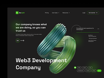 Web3 Development Agency agency agency template agency website development development agency figma figma template home page landing page landing page design landing page ui ui design web design web template web3 web3 agency web3 development web3 development agency web3 home page web3 website