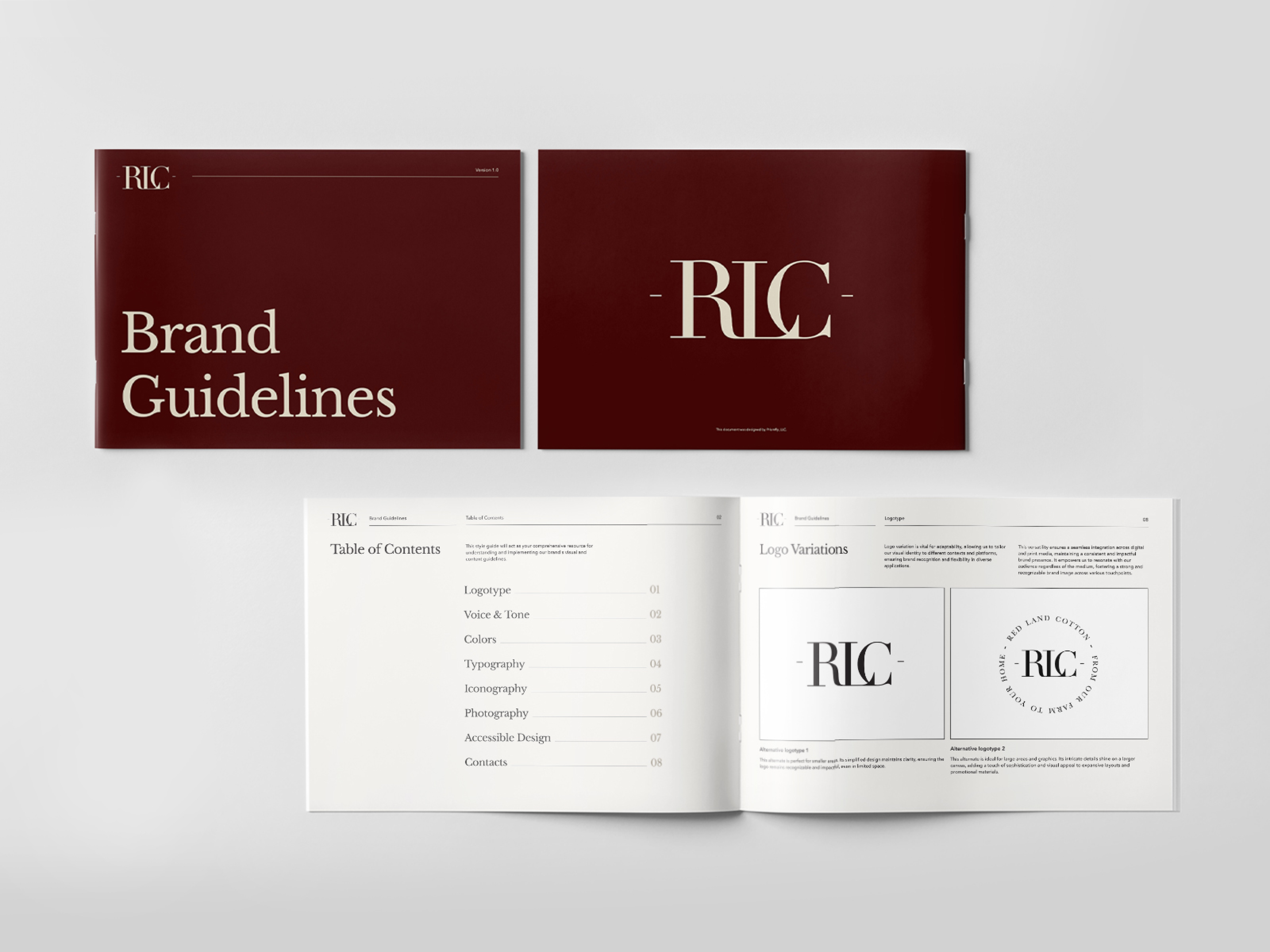 Example of Brand Identity System (Includes Logos)