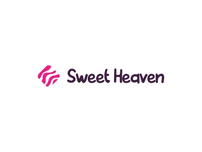 Sweet Heaven branding candy candylogo design dribbble flat identity ilustration logo logodesign pink pinklogo sweetlogo sweets vector