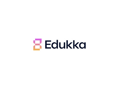 Edukka Logo Design brand identity branding clean logo design edukka logo geometrical logo letter c logo logo logo designs modern logo tech logo