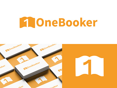 OneBooker - Logo Design author book book brand identity book branding book cover book logo book one book publisher book publishing branding books branding identity logo logo design logo designer news one book pen publishing writer