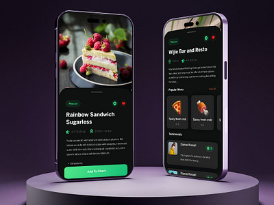 Food Apps Ui Template app app designe apps design figma food app food apps ui template graphic design landing page logo ui uix designe ux website